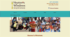 Desktop Screenshot of heavenswindows.org